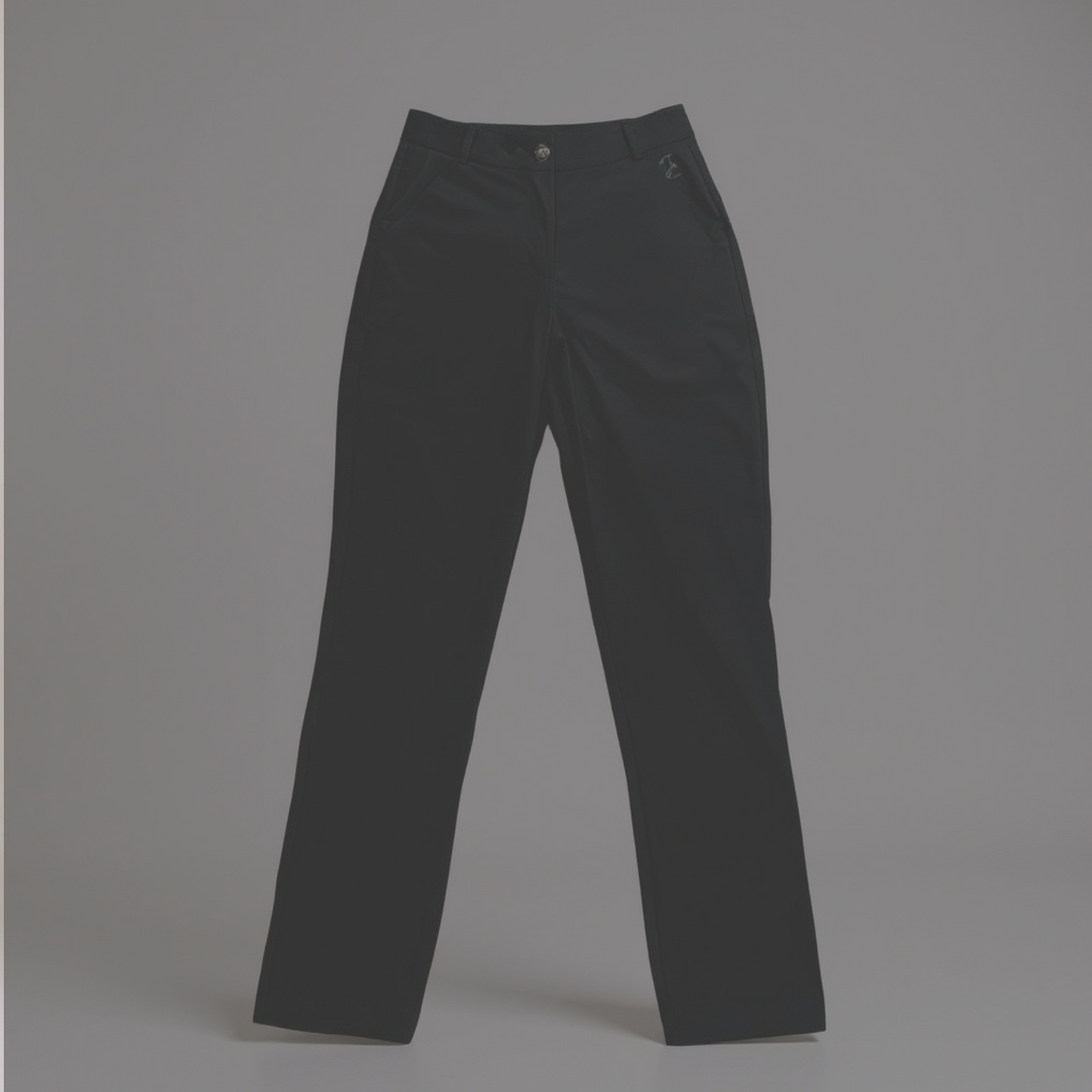 The High-Waisted Trousers Black