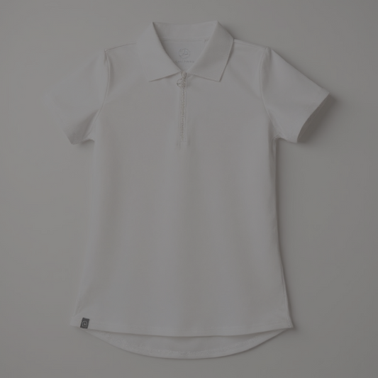 The Lottie Polo in White