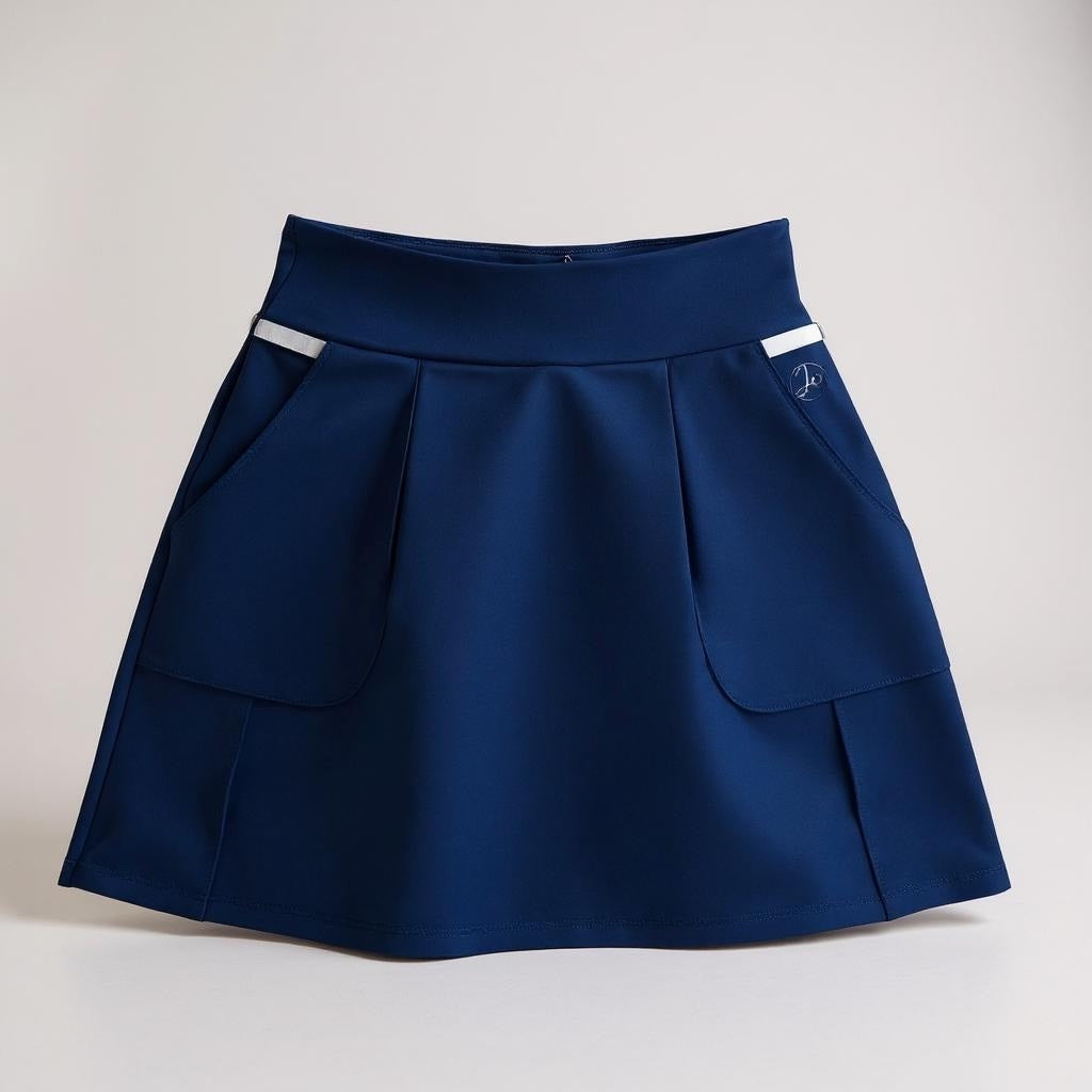 The High-Waisted Skort Navy