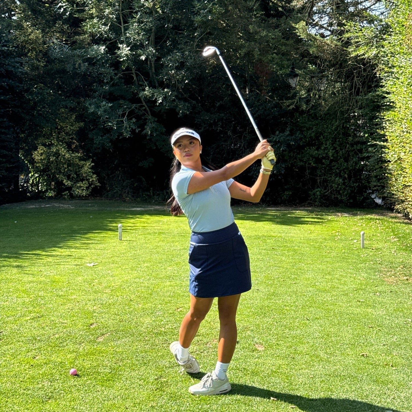 The High-Waisted Skort Navy