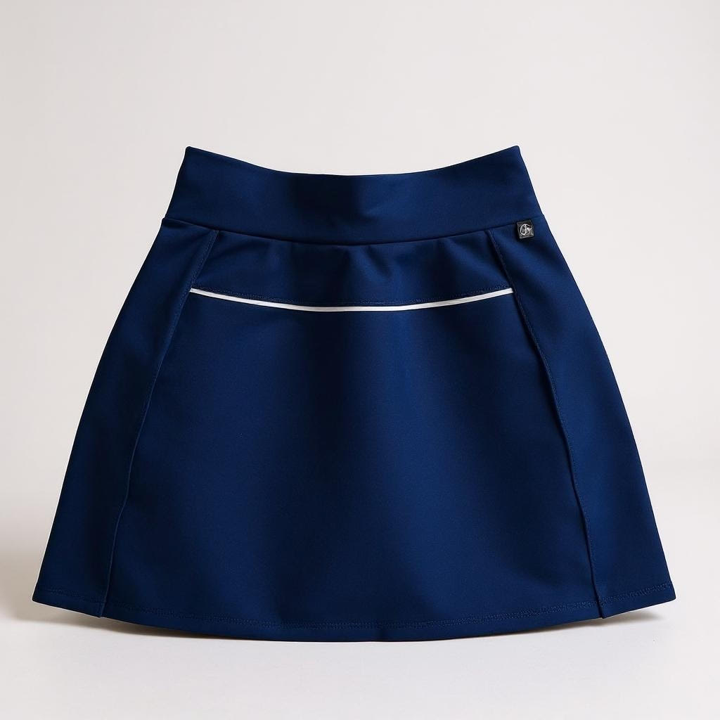 The High-Waisted Skort Navy